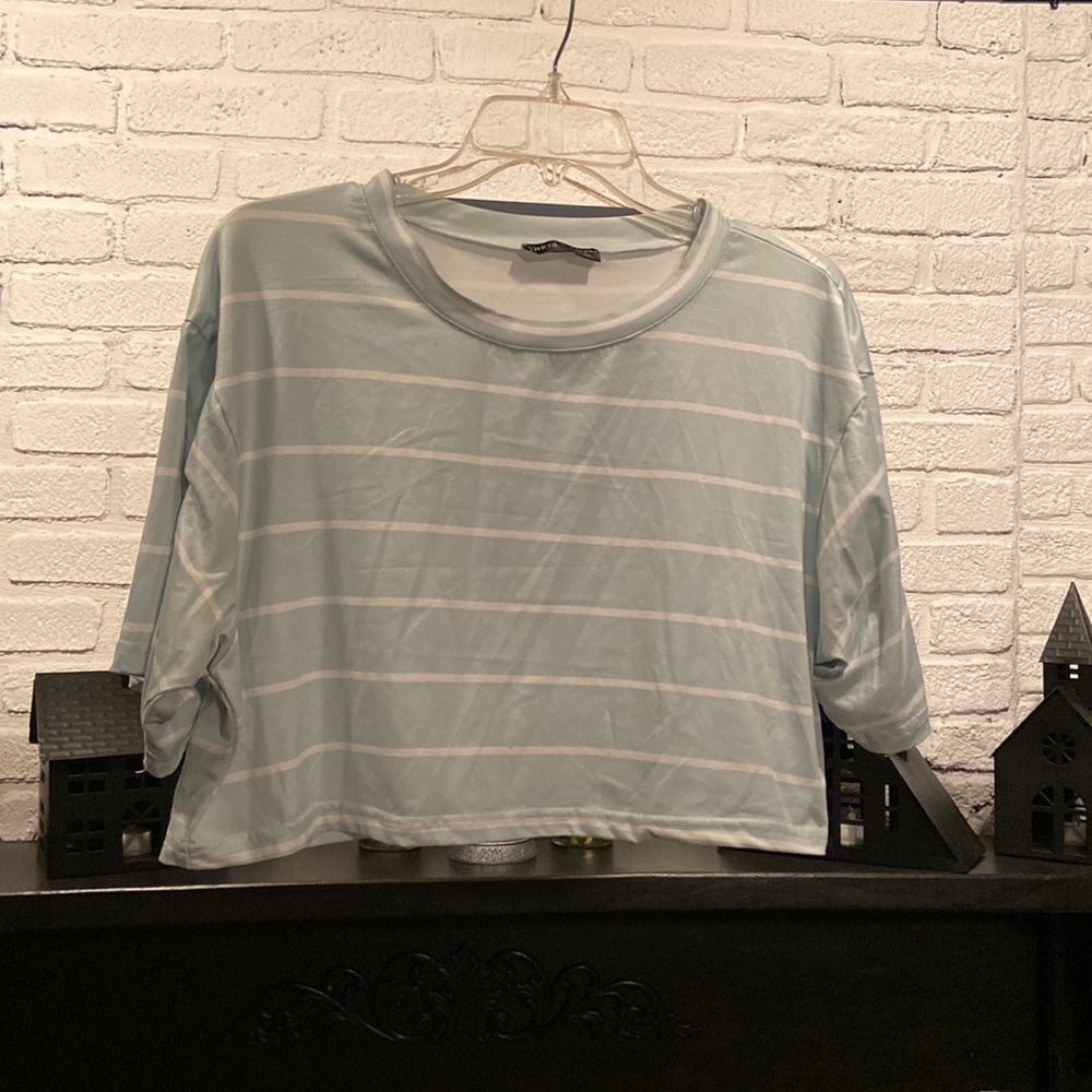 Striped crop from SHEIN size L